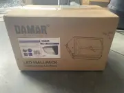 Damar LED WallPack 36278A Light - New in Box 60/80/100W - 3/4/5k - Sealed