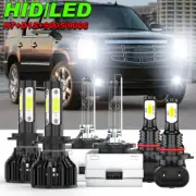 Para for Cadillac Escalade 2007 2008-LED/HID faro +bombillas de luces antiniebla
