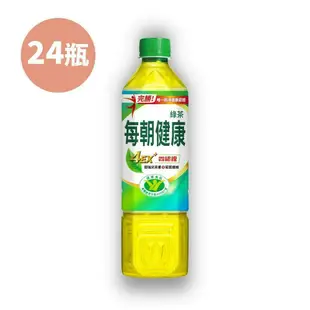 【每朝健康】 綠茶650ml(24入/箱)，共2箱