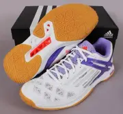 Adidas Women Feather Team Training Shoes White Sneakers Casual GYM Shoe B26435