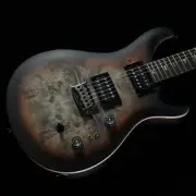 Paul Reed Smith PRS SE Custom 24-08 Poplar Burl Limited Edition Charcoal Cherry