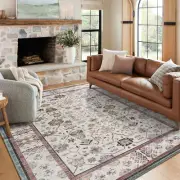Ebay Deal Extra Large Floor Rugs Rust Red Allover Traditional Persian Carpet