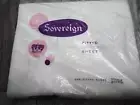 Vintage SOVEREIGN FULLY Combed Percale FITTED Sheet 81''x108'' Cotton USA