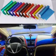 Sticker Brushed Vinyl Film Laptop Car Moto Internal Wrap Decal Air Bubble Free