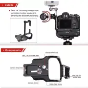 L Bracket Quick Release Bracket For Canon EOS R5/R6 With Battery Grip BG-R10 ot2