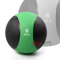 在飛比找PChome24h購物優惠-橡膠藥球6公斤(6kg重力球/太極球/健身球/重量球/平衡訓