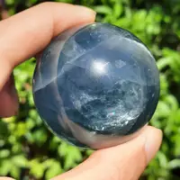 在飛比找蝦皮商城精選優惠-藍螢石球No.2 𝐅𝐥𝐮𝐨𝐫𝐢𝐭𝐞 水晶球~清晰思考，平和溝