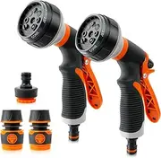 Garden Hose Nozzle Water Gun Sprayer - Heavy Duty Pressure Plant Sprinkler Spray Nozzle - Pistolet Arrosage