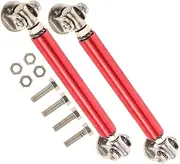 TINEASUR Custom Fit Car Splitter Rods 2pcs Stainless Steel for Sleek Appearance