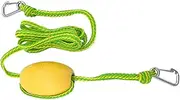 Floating Towing Rope | 12ft Boat Tow Harness | Mooring Rope for Secure Pulling with High-Visibility Floating Design, Strong Hooks, Ideal for Boat Recovery, Paddle Boarding, and Truck Towing