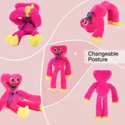 40cm Huggy Wuggy Plush, Huggy Wuggy Toys, Soft Stuffed Game Surrounding Doll, Blue Horror Sausage Monster Plush Doll For Fans And Kids Birthday