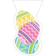 Cello Bags Easter Eggs Shaped 20CT