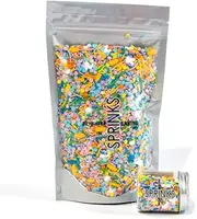 Run Run Rabbit Mix | 65g by SPRINKS | Fun & Colorful Bunny Sprinkle Mix | Perfect for Cakes, Cupcakes, Cookies & Springtime Treats