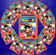 50 PACKS (250 assorted stickers) Dragon Ball Super 3 PANINI Sticker Collection