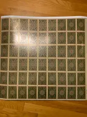 Kings Wild Project ROBIN HOOD Playing Cards Uncut Sheet Jackson Robinson 1/40