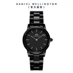 DANIEL WELLINGTON DW 手錶 ICONIC LINK CERAMIC 28MM曜石黑陶瓷錶 DW00100415