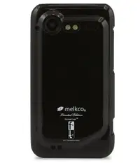 在飛比找Yahoo!奇摩拍賣優惠-【Melkco】出清現貨 背套亮黑HTC宏達電 incred