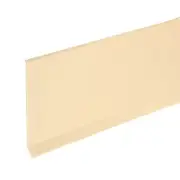 40ft x 4" Baseboard Trim Peel and Stick Flexible Molding Trim Beige