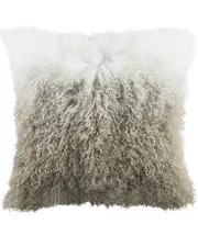 Safavieh Suri Sheep Skin Pillow 20" x 20" NoColor