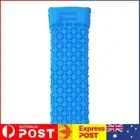 Inflatable Air Mattresses Foldable TPU Camp Sleeping Mat for Trekking (Blue) AU