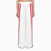 [GUCCI] White/grey jogging trousers in technical jersey S White