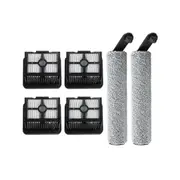 4pcs For H12pro/h12pro Plus /m13beta Floor Scrubber Machine Rolling Brush Hepa Filter