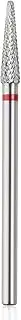 Qunzhao Qunzhao Tungsten Steel Nail Drill Bits,- Removing cuticle Bits 3/32" Shank - Manicure, Nail Art, Drill Machine tools (02 F-Conical ball bit)