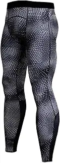 [Generic] Men's Solid Pant Line Design Fitness Running Training Pants Breathable Quick-Drying Pants Tights Stretch Trouser 12 Sock