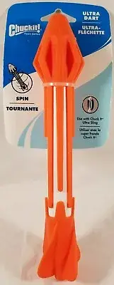 Chuckit! Fetch Games Ultra Dart - Spin - Dog Toy (Random color)