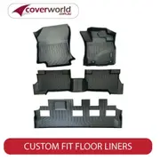 Mitsubishi Pajero Sport Floor Liners - 10/2015 to 09/2019