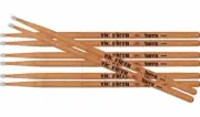 Vic Firth Terra Drumsticks, Oval Nylon Tip, 4 Pair Value Pack / 5BTN