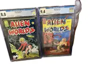 Alien Worlds #4 5 ALL CGC 8.0 9.4 RARE WP DAVE STEVENS ART FRESH FROM CGC
