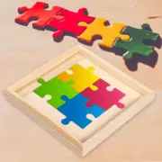 4Pcs Wooden Puzzle Board Puzzle Storage Board Jigsaw Puzzle Sorter Trays