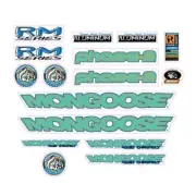 Mongoose - 1998 Phase 2 - Decal set - old school bmx