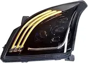 Car Accessories Compatible For Toyota Prado Land Cruiser Head Lights Headlight Turn Signal High Beam Projector Lens