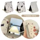 HD Beauty Handheld Mirror Mini Dressing Mirror for Student Girls