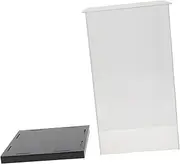 BRIGHTFUFU 1Pc Acrylic Display Case for Collectibles Clear Model Storage Box with Lid Dust Design for Organizing and Showcasing Models