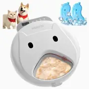 Automatic Cat Feeder Wet&Dry Food-Cordless Pet Food Dispenser-Pet Fresh Food ...
