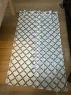NEW 2 Panels Curtains Sheer Light Filtering 63” L X 40” W
