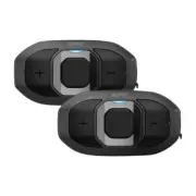 SENA SF2 Motorcycle Motorbike Helmet Bluetooth Intercom Headset - Dual Pack
