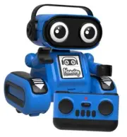 Robot Toys for Boys, Rechargeable Remote-Controlled Robot for Kids 6-8, RC Blue