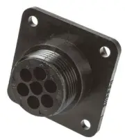 TE Connectivity CIRCULAR CONNECTOR 7-Contacts Socket, Panel Mount 211398-1