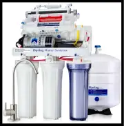 7 Stage Under Sink Reverse Osmosis RO Water Filter System Alkaline w/ Pump + UV