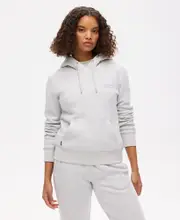 Essential Logo Hoodie | Glacier Grey Marle