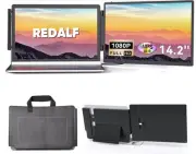 Portable Monitor 14.2'' FHD 1080P FHD IPS USB C HDMI Laptop Screen Extender