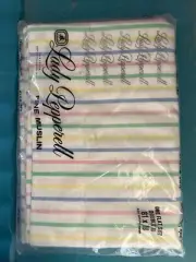 Vtg Lady Pepperell Percale Double Flat Sheet Coito ~ Candy Striped Sheet NEW