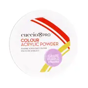 Cuccio Colour Color Acrylic Powder, Grape Purple, 1.6 Oz