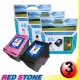 RED STONE for HP CC641WA+CC644WA環保墨水匣NO.60XL(二黑一彩)