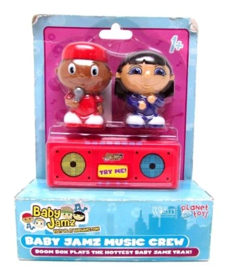 Baby Jamz Music Crew Boombox Boom Box Nursery Rhymes NEW