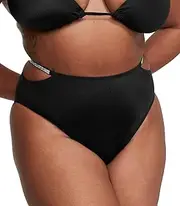 [Victoria's Secret] Shine Strap High-Waist Cheeky Bikini Bottom